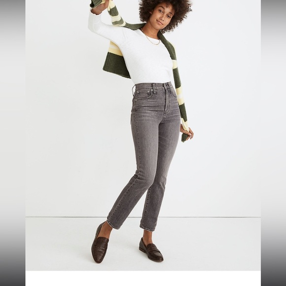Madewell The Perfect Vintage Ankle Jean in Dennison wash Size 27 - Picture 3 of 13